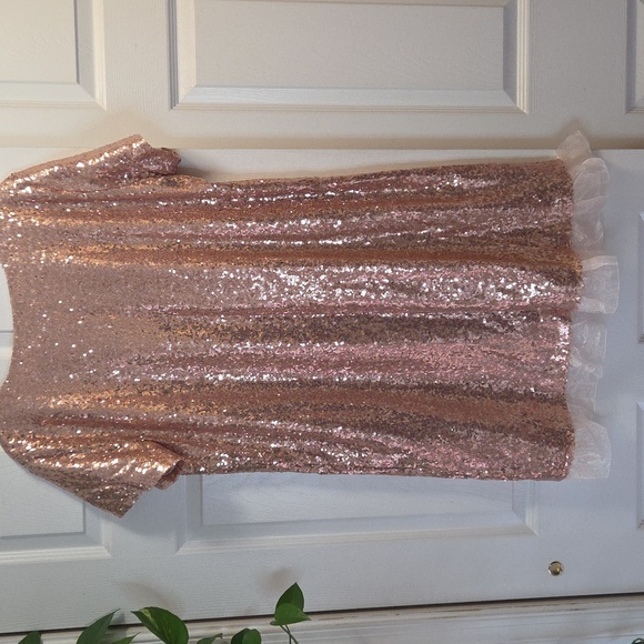 Lulus Blush Sequin Dress - Picture 5 of 5